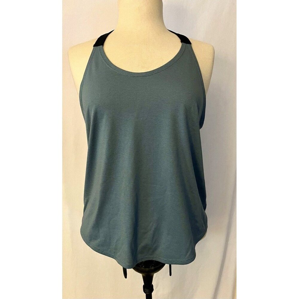 Nike Dri Fit Elastika Just Do It Gray Tank Size Small